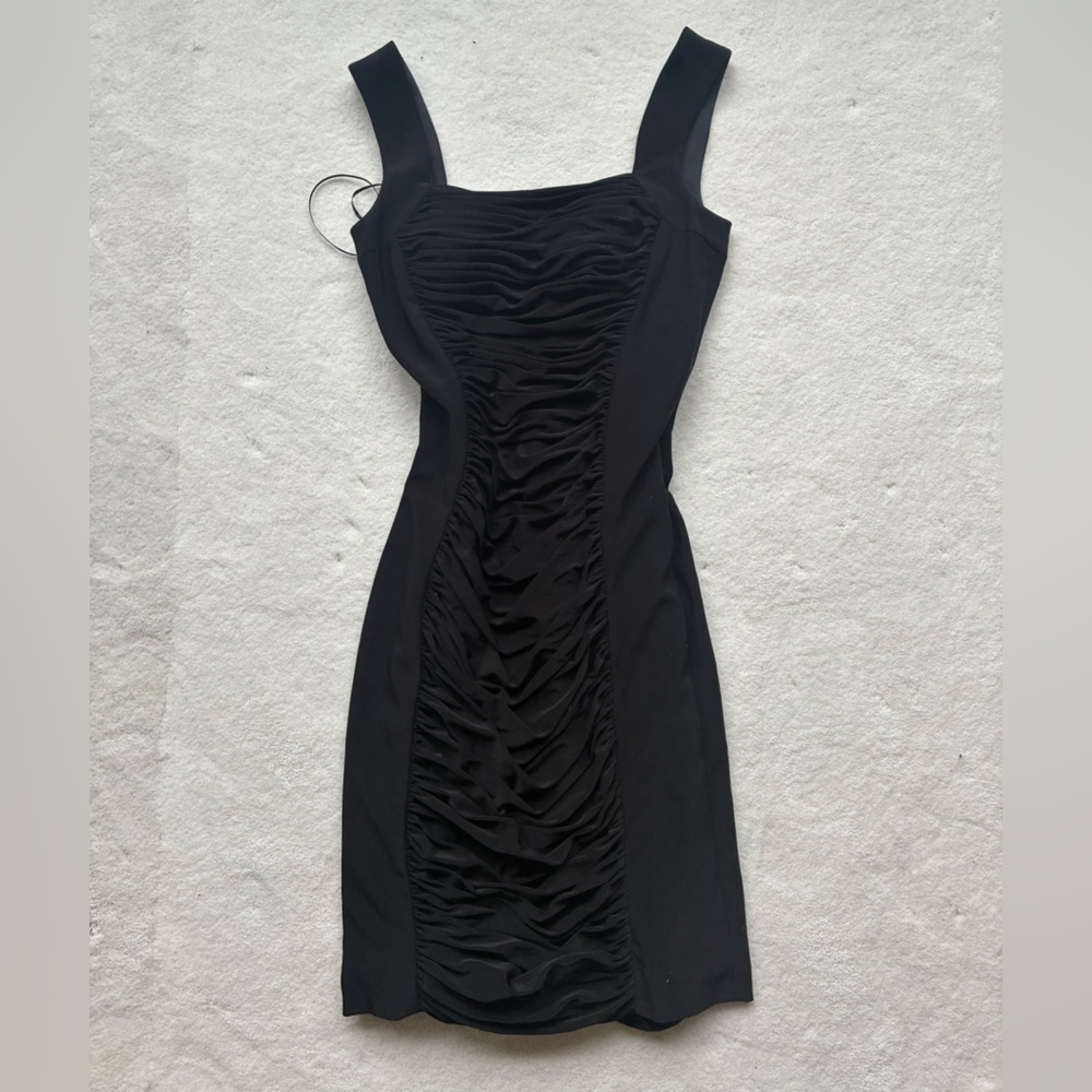 Cache Black Strapless Dress